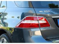 Mercedes ML W166 (2012-) хромированные накладки на задние фонари