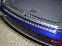 Audi Q5 (17–) Накладка на задний бампер (лист шлифованный надпись audi)