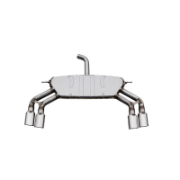 Двойной выхлоп S3 S-line для Audi A3 седан 2013-2020