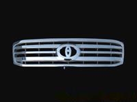 Toyota Land Cruiser 100 (03-07) решетка радиатора хромированная, пластик