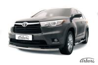 Защита переднего бампера Arbori d57 TOYOTA HIGHLANDER 2014-