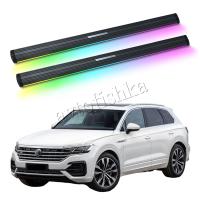 Volkswagen Touareg (19-) выдвижные электропороги с LED подсветкой