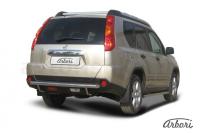 Защита заднего бампера Arbori d57 NISSAN X-TRAIL 2007-2010