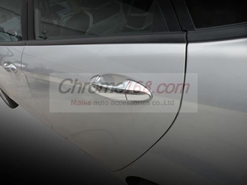 Ford Fiesta (08-) хэтчбек хромированные декоративные накладки на внешние ручки дверей
