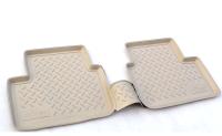 Toyota RAV4 (10–12) Коврики салона (полиуретан), бежевые задние