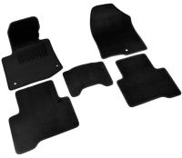 Hyundai Santa Fe (12–/15–) Коврики салона текстильные, чёрные