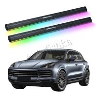 Cayenne S GTS (18-) выдвижные электропороги с LED подсветкой