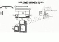 Декоративные накладки салона Land Rover Discovery 1995-1998 АКПП, базовый набор, Соответствие OEM