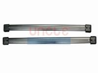 Suzuki Grand Vitara (05-) поперечины на продольные рейлинги крыши, алюминиевые черные, комплект.