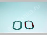 Renault Duster (2010-) рамки на повторителей поворотов из нержавеющей стали, 2 шт.