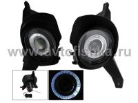 Ford Explorer Sport Track (01-04) фары противотуманные линзовые, со светящимися ободками, комплект 2 шт.