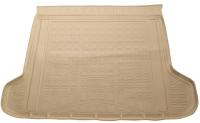 Toyota Land Cruiser Prado (09–) Коврик багажника (полиуретан), бежевый (5 мест)