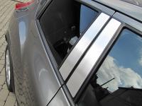 Накладки на внешние стойки дверей, 4 части, алюминий (4D) Alu-Frost 37-5307 для TOYOTA Corolla