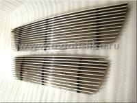 Ford Escape (05-07) решетки радиатора и бампера, алюминиевые, комплект 2 шт.