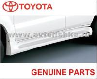 Toyota Land Cruiser Prado 120 (02-) накладки порогов AERO, комплект 2 шт.