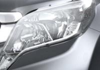 Toyota Land Cruiser Prado (13–) Защита передних фар, прозрачная