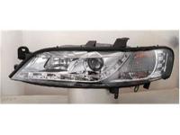 Opel Vectra (96-02) фары передние линзовые, с указателем поворотов, хромированные