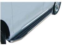 Lexus RX400h (05-09) пороги - подножки боковые алюминиевые, длина 175 см