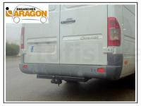 ТСУ на MERCEDES Sprinter, 1995-2006/VW LT, 1995-2006, (для авто без задней ступени с базой 3.550 / 4.025 mm), тип шара: A