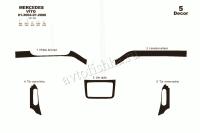 Mercedes-Benz Viano (w639) 2003-2014 декоративные накладки (отделка салона) под дерево, карбон, алюминий