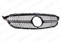 Mercedes-Benz C-Klasse W205 2014 - 2018 Решетка радиатора Diamond Sport черная