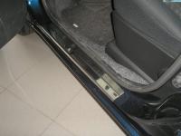 Nissan Note (05-) накладки на внутренние пороги, к-кт 4шт.