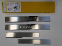 Ford Focus (98-05) 5 дверн. накладки на внутренние пороги, к-кт 4шт.