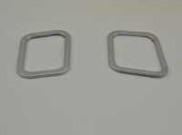 Toyota Highlander (14–) Окантовка вентиляции салона, 2 части, хром