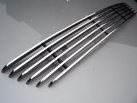 Lexus RX (2012-) нижняя решетка переднего бампера, полированный алюминий