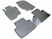 Infiniti FX (08–/13–) Коврики салона (полиуретан), чёрные