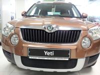 Skoda Yeti (09–13) Защита радиатора, чёрная