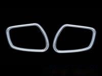 Ford Focus (05-08) седан, хэтчбек хромированные декоративные рамки боковых наружних зеркал, пластик, комплект 2 шт.