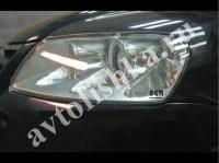 Защита передних фар прозрачная VW Touareg 2002-2006