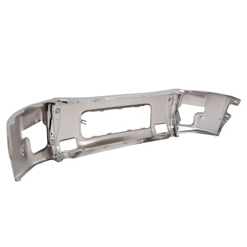 Бампер передний хром сталь — Nissan Titan 2003 – 2015