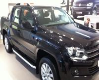 Volkswagen Amarok (10–) Рейлинги продольные, чёрные