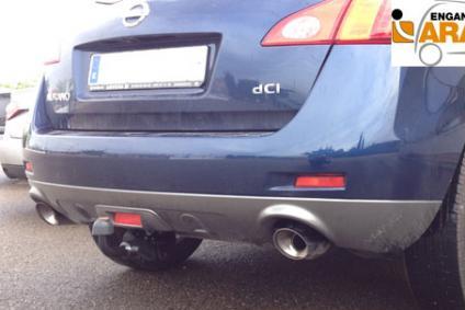 ТСУ на NISSAN Murano Z51, 2008-, тип шара: F (S)