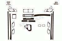 BMW 5 1995-2003 декоративные накладки (отделка салона) под дерево, карбон, алюминий