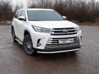 Toyota Highlander (17–) Защита передняя нижняя 60,3 мм