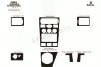 Ford Mondeo 2000-2003 декоративные накладки (отделка салона) под дерево, карбон, алюминий