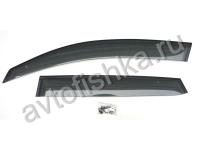 Audi Q5 (2008-) дефлекторы боковых окон дымчатые, дизайн оригинал