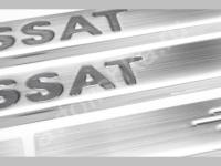 Volkswagen Passat B6 (2005-) накладки на пороги из нержавеющей стали, 4 шт.