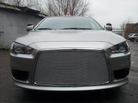 Mitsubishi Lancer (11–) Защита радиатора Premium, хром