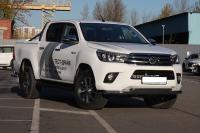 Toyota Hilux (15–) Защита переднего бампера труба 76/60 мм двойная