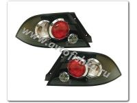 Mitsubishi Lancer 9 (03-07) фонари задние черные, дизайн Toyota Altezza, комплект 2 шт.