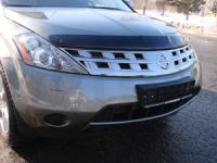 Дефлектор капота темный NISSAN MURANO 2004-2008,