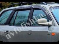 Дефлекторы боковых окон EGR 4 части темные Hyundai Santa Fe 2001-2006