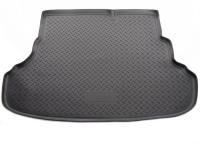 Hyundai Solaris (10–) Коврик багажника (полиуретан), чёрный,седан