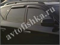 Дефлекторы боковых окон EGR 4 части темные Nissan Murano 2002-2008