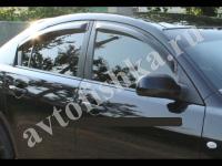 Дефлекторы боковых окон EGR 4 части темные Mazda 3 седан 2003-2009