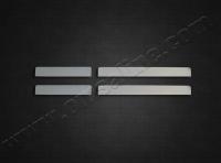 Renault Kaptur (13–) Накладки на дверные пороги, нерж, 4 части